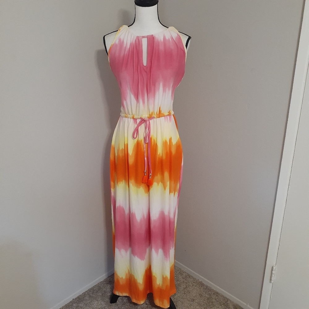 NWT Maxi Dress multicolor Size M/L